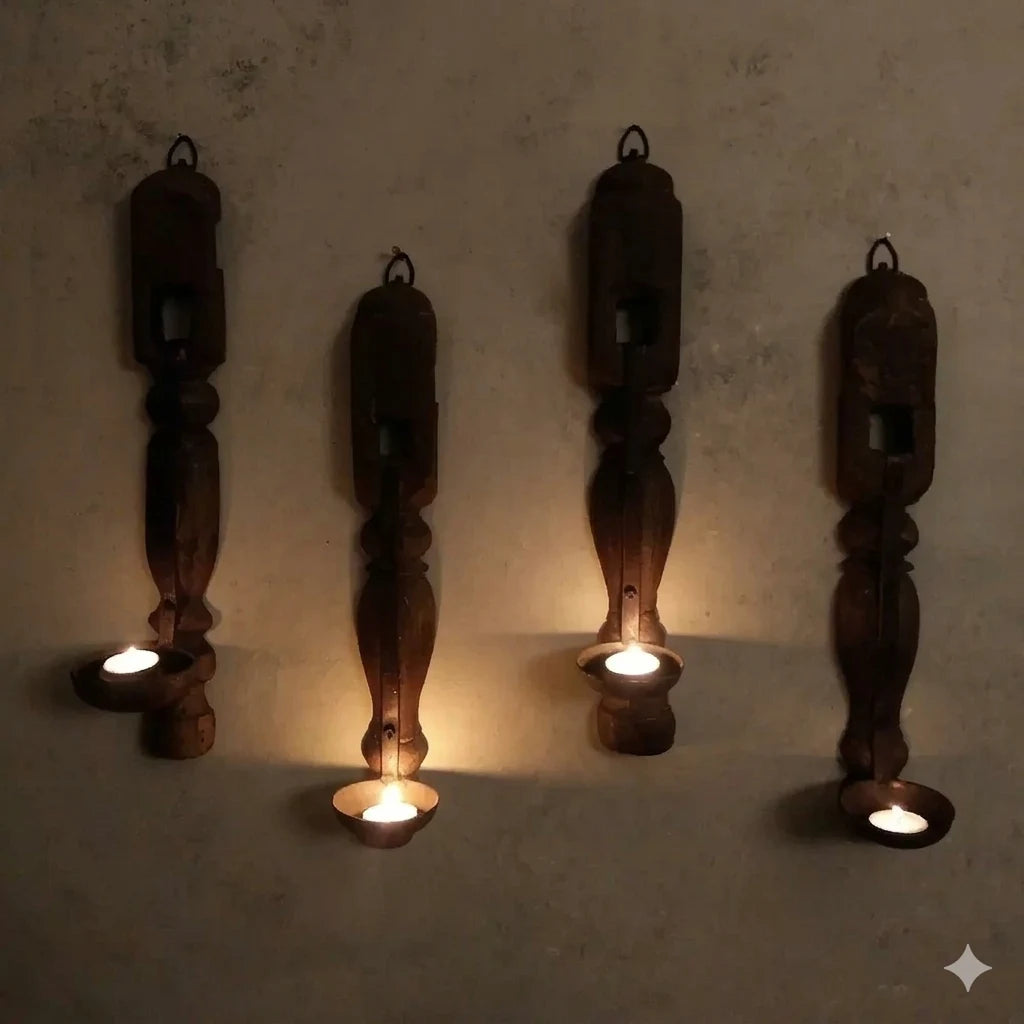 Charpai Candle Holder (Single Piece)