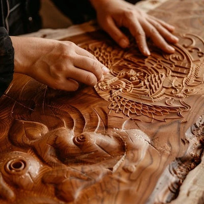 Hand Carved Wood