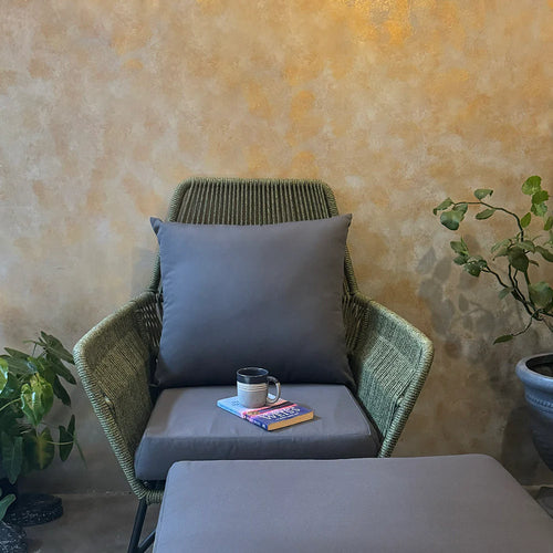 Alberto Lounger with Ottoman