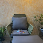 Alberto Lounger with Ottoman