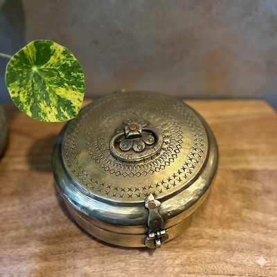 Antique Brass Chapathi Box